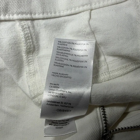 We The Free Snowy White Flare Jeans Size 31 - Picture 11 of 12